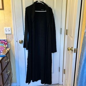 Moda International Black Sweater (Duster)